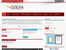Tablet Screenshot of odeaa.org